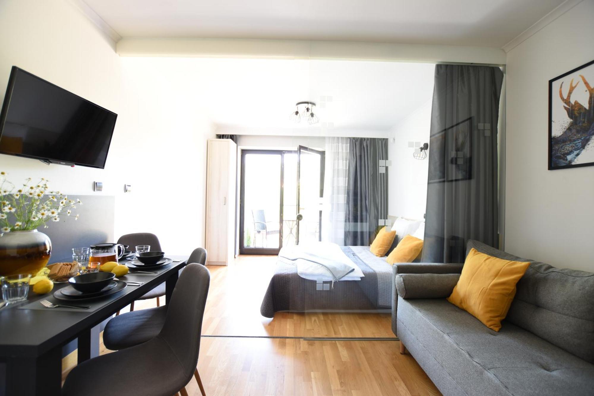 Apartament Przemily - Studio Teczowe Wzgorze 维斯拉 外观 照片